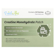 <img alt="PatchAid, Creatine Monohydrate Patch, 30 Patches" title="PatchAid, Creatine Monohydrate Patch, 30 Patches,038407582041"