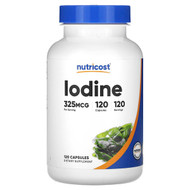 <img alt="Nutricost, Iodine, 325 mcg, 120 Capsules" title="Nutricost, Iodine, 325 mcg, 120 Capsules,810014674902"