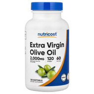 <img alt="Nutricost, Extra Virgin Olive Oil, 120 Softgels (1,000 mg per Softgel)" title="Nutricost, Extra Virgin Olive Oil, 120 Softgels (1,000 mg per Softgel),810139575368"