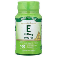 <img alt="Natures Truth, Vitamin E, 268 mg (400 IU), 100 Quick Release Softgels" title="Natures Truth, Vitamin E, 268 mg (400 IU), 100 Quick Release Softgels,840093106247"