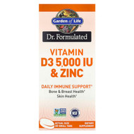 <img alt="Garden of Life, Vitamin D3 & Zinc, 30 Small Tabs" title="Garden of Life, Vitamin D3 & Zinc, 30 Small Tabs,658010130530"