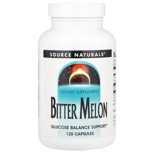 <img alt="Source Naturals, Bitter Melon, 120 Capsules" title="Source Naturals, Bitter Melon, 120 Capsules,021078024828"