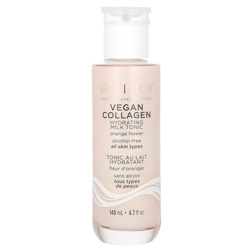 <img alt="Pacifica, Vegan Collagen, Hydrating Milk Tonic, Orange Flower, Alcohol Free, 4.7 fl oz (140 ml)" title="Pacifica, Vegan Collagen, Hydrating Milk Tonic, Orange Flower, Alcohol Free, 4.7 fl oz (140 ml),687735304520"