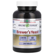 <img alt="Amazing Nutrition, Brewers Yeast, 240 Tablets (500 mg per Tablet)" title="Amazing Nutrition, Brewers Yeast, 240 Tablets (500 mg per Tablet),810180022132"