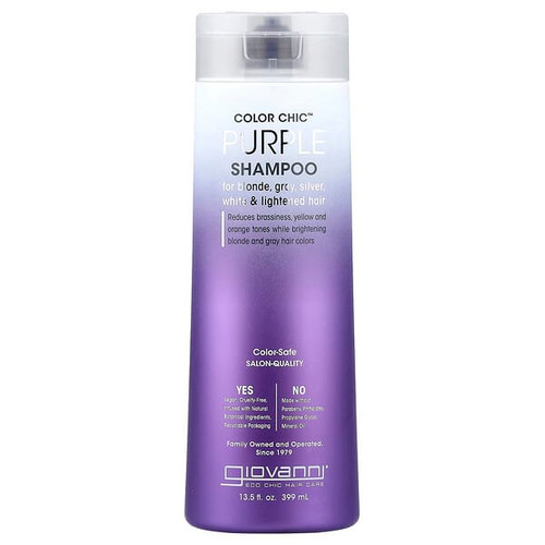 <img alt="Giovanni, Color Chic, Purple Shampoo , 13.5 fl oz (399 ml)" title="Giovanni, Color Chic, Purple Shampoo , 13.5 fl oz (399 ml),716237189806"