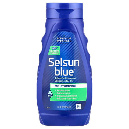 <img alt="Selsun Blue, Antidandruff Shampoo, Moisturizing, 11 fl oz (325 ml)" title="Selsun Blue, Antidandruff Shampoo, Moisturizing, 11 fl oz (325 ml),041167603529"
