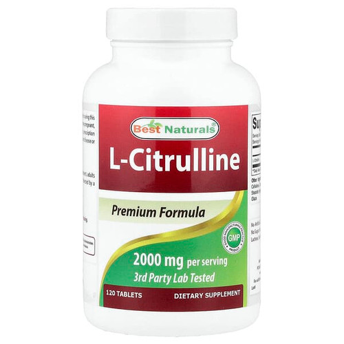 <img alt="Best Naturals, L-Citrulline, 120 Tablets (1,000 mg per Tablet)" title="Best Naturals, L-Citrulline, 120 Tablets (1,000 mg per Tablet),817716014128"
