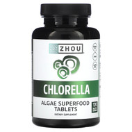 <img alt="Zhou Nutrition, Chlorella, 120 Tablets" title="Zhou Nutrition, Chlorella, 120 Tablets,669191362634"
