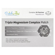 <img alt="PatchAid, Triple Magnesium Complex Patch, 30 Patches" title="PatchAid, Triple Magnesium Complex Patch, 30 Patches,038407582096"