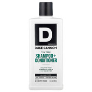 <img alt="Duke Cannon Supply Co., Shampoo + Conditioner, Tea Tree, All Hair Types, 14 fl oz (414 ml)" title="Duke Cannon Supply Co., Shampoo + Conditioner, Tea Tree, All Hair Types, 14 fl oz (414 ml),371782005423"