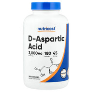 <img alt="Nutricost, D-Aspartic Acid , 180 Capsules (750 mg per Capsule)" title="Nutricost, D-Aspartic Acid , 180 Capsules (750 mg per Capsule),810014679181"