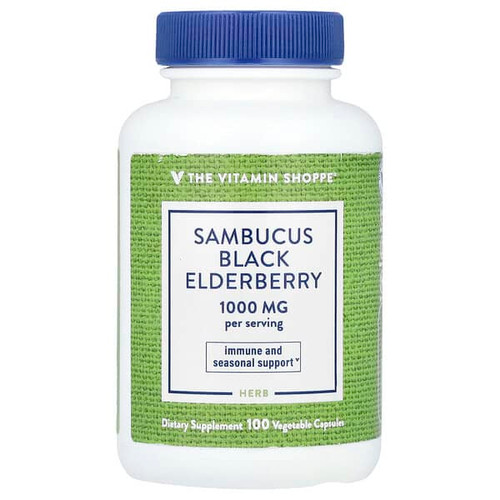 <img alt="The Vitamin Shoppe, Sambucus Black Elderberry, 100 Vegetable Capsules (500 mg per Capsule)" title="The Vitamin Shoppe, Sambucus Black Elderberry, 100 Vegetable Capsules (500 mg per Capsule),766536030767"