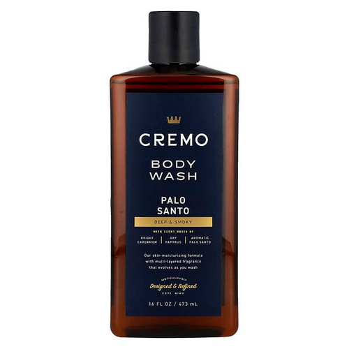 <img alt="Cremo, Body Wash, Palo Santo, 16 fl oz (473 ml)" title="Cremo, Body Wash, Palo Santo, 16 fl oz (473 ml),811847034055"