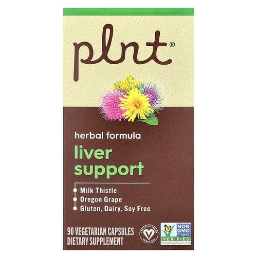 <img alt="Plnt, Liver Support, 90 Vegetarian Capsules" title="Plnt, Liver Support, 90 Vegetarian Capsules,766536072712"