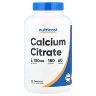 <img alt="Nutricost, Calcium Citrate, 180 Capsules (700 mg per Capsule)" title="Nutricost, Calcium Citrate, 180 Capsules (700 mg per Capsule),810139576211"