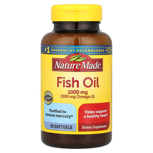 <img alt="Nature Made, Fish Oil, 1,000 mg, 90 Softgels" title="Nature Made, Fish Oil, 1,000 mg, 90 Softgels,031604026622"