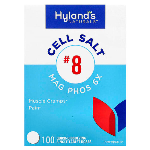 <img alt="Hylands Naturals, Cell Salt #8, Mag Phos 6X, 100 Quick-Dissolving Single Tablet" title="Hylands Naturals, Cell Salt #8, Mag Phos 6X, 100 Quick-Dissolving Single Tablet,354973409415"