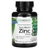 <img alt="Emerald Laboratories, Pure Albion, Zinc, 25 mg, 90 Vegetable Caps" title="Emerald Laboratories, Pure Albion, Zinc, 25 mg, 90 Vegetable Caps,743650003594"