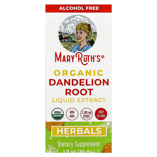 <img alt="MaryRuths, Organic Dandelion Root Liquid Extract, 1 fl oz (30 ml)" title="MaryRuths, Organic Dandelion Root Liquid Extract, 1 fl oz (30 ml),810104622929"