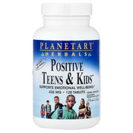 <img alt="Planetary Herbals, Positive Teens & Kids, 120 Tablets" title="Planetary Herbals, Positive Teens & Kids, 120 Tablets,021078106012"