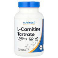 <img alt="Nutricost, L-Carnitine Tartrate, 120 Capsules (500 mg per Capsule)" title="Nutricost, L-Carnitine Tartrate, 120 Capsules (500 mg per Capsule),810014671444"
