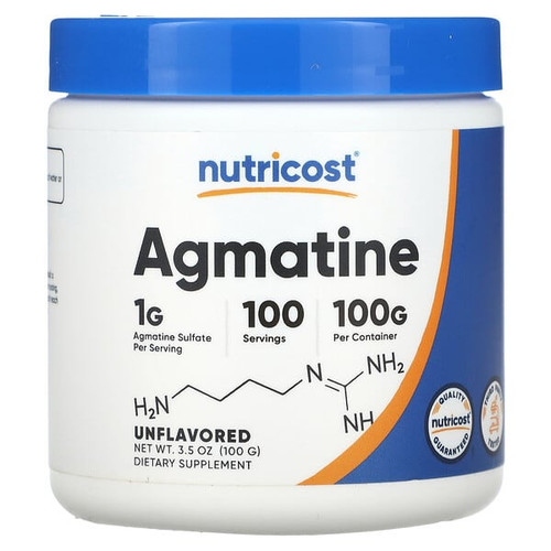 <img alt="Nutricost, Agmatine, Unflavored, 3.5 oz (100 g)" title="Nutricost, Agmatine, Unflavored, 3.5 oz (100 g),700425812171"