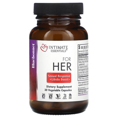 <img alt="Bluebonnet Nutrition, Intimate Essentials, For Her, 30 Vegetable Capsules" title="Bluebonnet Nutrition, Intimate Essentials, For Her, 30 Vegetable Capsules,743715040045"