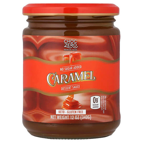 <img alt="ChocZero, Dessert Sauce, Caramel, 12 oz (340 g)" title="ChocZero, Dessert Sauce, Caramel, 12 oz (340 g),850035359853"