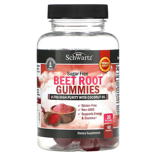<img alt="BioSchwartz, Beet Root Gummies, Sugar Free, 60 Gummies (250 mg per Gummy)" title="BioSchwartz, Beet Root Gummies, Sugar Free, 60 Gummies (250 mg per Gummy),810056430474"