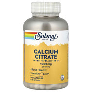 <img alt="Solaray, Calcium Citrate with Vitamin D-3, 180 Capsules" title="Solaray, Calcium Citrate with Vitamin D-3, 180 Capsules,076280458350"