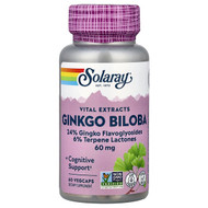 <img alt="Solaray, Vital Extracts, Ginkgo Biloba, 60 mg, 60 VegCaps" title="Solaray, Vital Extracts, Ginkgo Biloba, 60 mg, 60 VegCaps,076280036008"