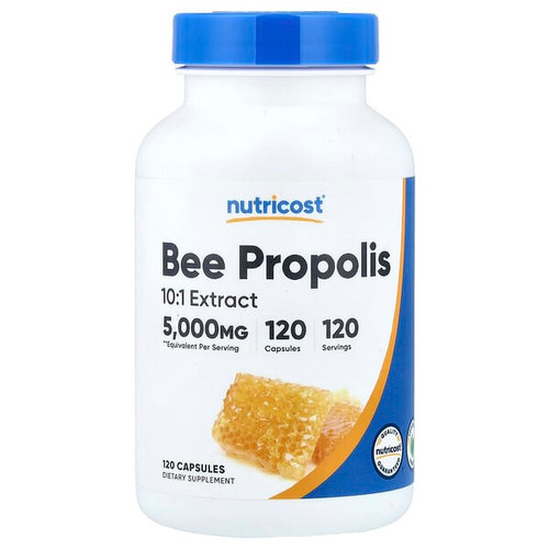 <img alt="Nutricost, Bee Propolis, 5,000 mg, 120 Capsules" title="Nutricost, Bee Propolis, 5,000 mg, 120 Capsules,810014678863"