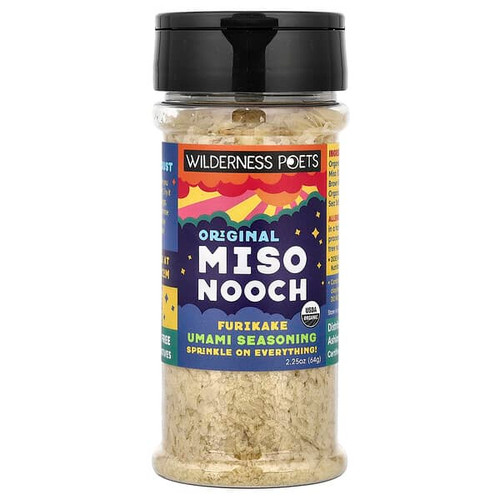 <img alt="Wilderness Poets, Organic Miso Nooch, Furikake Umami Seasoning, 2.25 oz (64 g)" title="Wilderness Poets, Organic Miso Nooch, Furikake Umami Seasoning, 2.25 oz (64 g),850028415245"