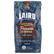 <img alt="Laird Superfood, Peruvian Coffee, Ground, Dark, 12 oz (340 g)" title="Laird Superfood, Peruvian Coffee, Ground, Dark, 12 oz (340 g),810005130486"