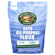 <img alt="Natures Path, Organic Keto All-Purpose Flour, 16 oz (454 g)" title="Natures Path, Organic Keto All-Purpose Flour, 16 oz (454 g),058449243151"
