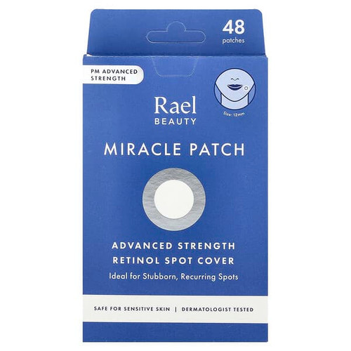 <img alt="Rael, Miracle Patch, Advanced Strength Retinol Spot Cover, 48 Patches" title="Rael, Miracle Patch, Advanced Strength Retinol Spot Cover, 48 Patches,810027133410"