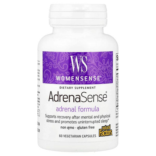 <img alt="Natural Factors, Womensense, AdrenaSense, Adrenal Formula, 60 Vegetarian Capsules" title="Natural Factors, Womensense, AdrenaSense, Adrenal Formula, 60 Vegetarian Capsules,068958049410"