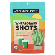 <img alt="Wilderness Poets, Organic Wheatgrass Shots, 3.5 oz (99 g)" title="Wilderness Poets, Organic Wheatgrass Shots, 3.5 oz (99 g),855434006995"