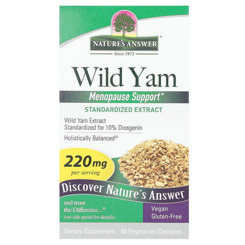 <img alt="Natures Answer, Wild Yam, 220 mg , 60 Vegetarian Capsules" title="Natures Answer, Wild Yam, 220 mg , 60 Vegetarian Capsules,083000164491"