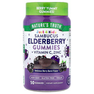 <img alt="Natures Truth, Just 4 Kidz, Sambucus Elderberry Gummies + Vitamin C, Zinc, Delicious Berry Burst, 50 Gummies" title="Natures Truth, Just 4 Kidz, Sambucus Elderberry Gummies + Vitamin C, Zinc, Delicious Berry Burst, 50 Gummies,840093115157"