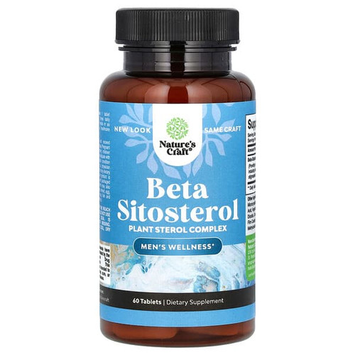 <img alt="Natures Craft, Beta Sitosterol, 500 mg, 60 Tablets" title="Natures Craft, Beta Sitosterol, 500 mg, 60 Tablets,850047947550"