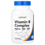 <img alt="Nutricost, Vitamin B Complex, 120 Capsules" title="Nutricost, Vitamin B Complex, 120 Capsules,810139572350"