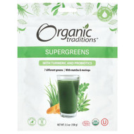 <img alt="Organic Traditions, Supergreens with Turmeric and Probiotics, 3.5 oz (100 g)" title="Organic Traditions, Supergreens with Turmeric and Probiotics, 3.5 oz (100 g),627733005081"