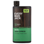 <img alt="Every Man Jack, Body Wash, Surf + Cypress, 16.9 fl oz (500 ml)" title="Every Man Jack, Body Wash, Surf + Cypress, 16.9 fl oz (500 ml),878639016484"
