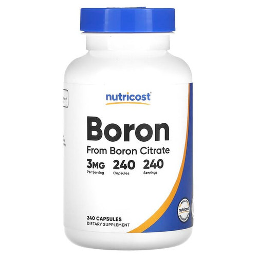 <img alt="Nutricost, Boron, 3 mg, 240 Capsules" title="Nutricost, Boron, 3 mg, 240 Capsules,810014671994"