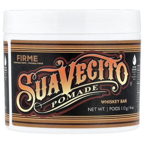 <img alt="Suavecito, Pomade, Firme, Whiskey Bar, 4 oz (113 g)" title="Suavecito, Pomade, Firme, Whiskey Bar, 4 oz (113 g),840074308769"