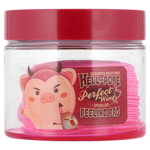 <img alt="Elizavecca, Milky Piggy, Hell-Pore, Perfect Wine Sparkling Peeling Pad , 30 Sheets, 6.76 fl oz (200 ml)" title="Elizavecca, Milky Piggy, Hell-Pore, Perfect Wine Sparkling Peeling Pad , 30 Sheets, 6.76 fl oz (200 ml),8809543253414"