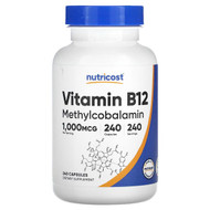 <img alt="Nutricost, Vitamin B12, 1,000 mcg, 240 Capsules" title="Nutricost, Vitamin B12, 1,000 mcg, 240 Capsules,810014672137"