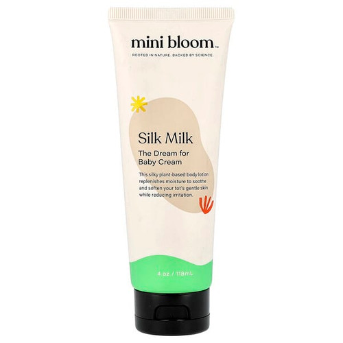 <img alt="Mini Bloom, Silk Milk, The Dream For Baby Cream, 4 oz (118 ml)" title="Mini Bloom, Silk Milk, The Dream For Baby Cream, 4 oz (118 ml),850023122216"