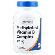 <img alt="Nutricost, Methylated Vitamin B Complex, 120 Capsules" title="Nutricost, Methylated Vitamin B Complex, 120 Capsules,810139575665"